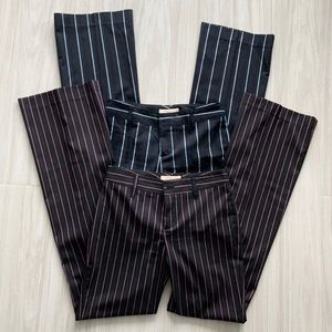 Vertigo Paris Pink Striped Dress Pants